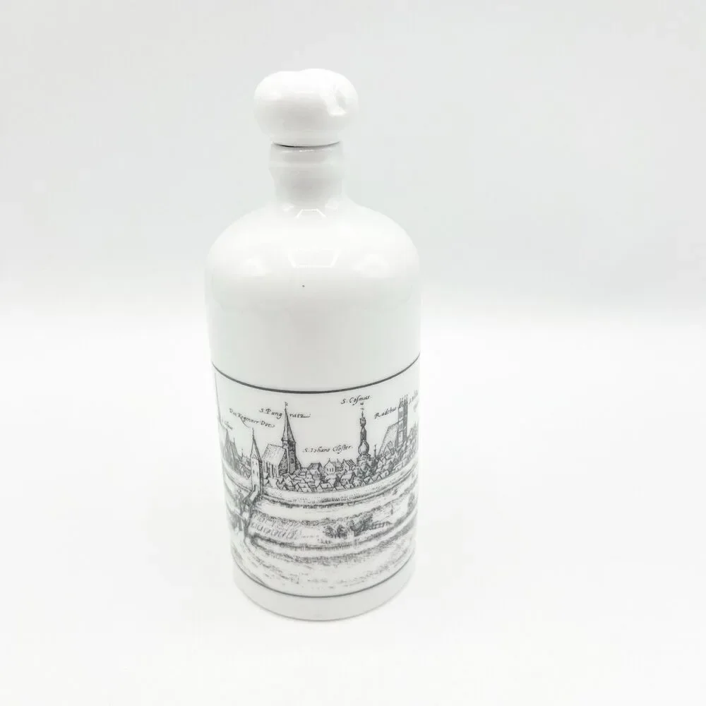 Vintage Germany Flask Stade Decanter Altenkunstadt EMPTY Bottle 6.25